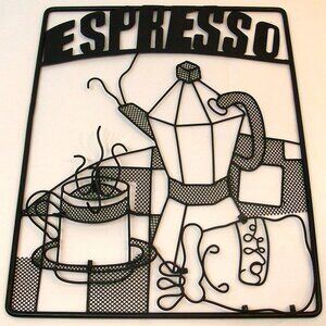 Metal Wall Art "Espresso"